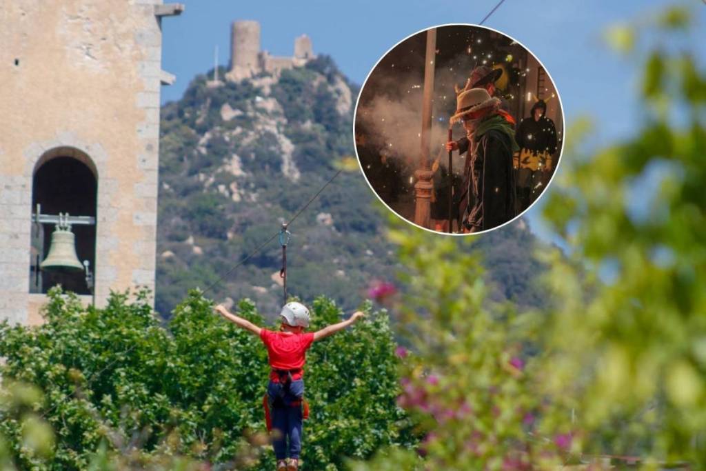 À une heure de Barcelone : foire aux sorcières avec tyrolienne géante et marché ésotérique en bord de mer, ce week-end seulement