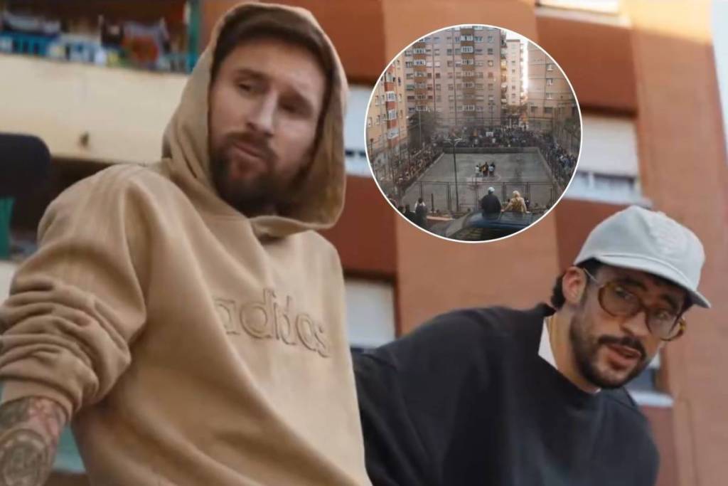 From Badalona to the 2026 World Cup: Messi, Bad Bunny, Timothée Chalamet, and Lamine Yamal film their new commercial on this legendary court in Llefià