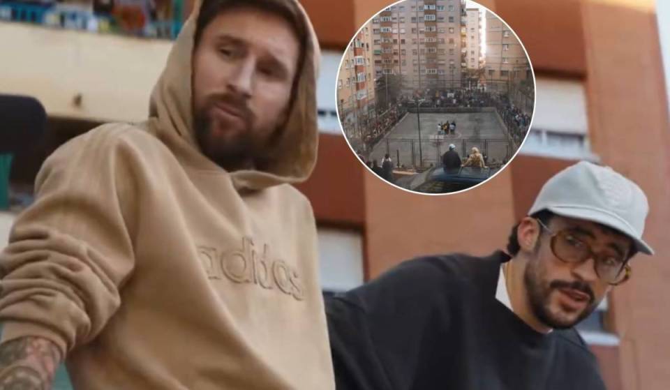 De Badalona ao Mundial de 2026: Messi, Bad Bunny, Timothy Chalamet e Lamine Yamal gravam o seu novo anúncio neste mítico campo de Llefià