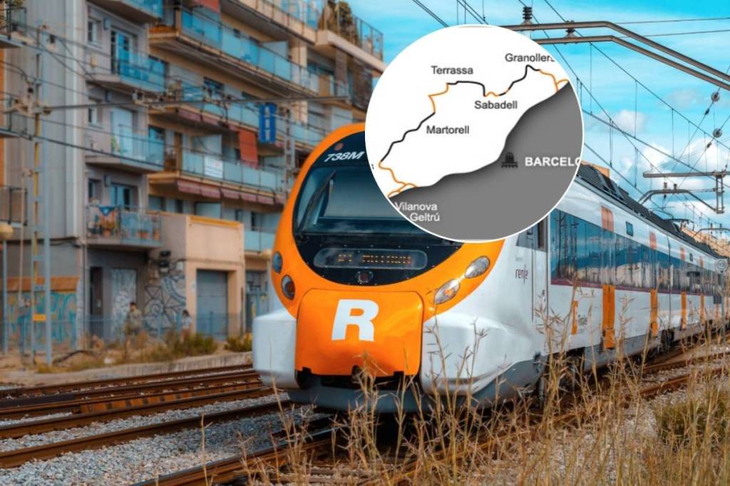 El ambicioso nuevo tren circular que rodeará Barcelona: 39 paradas, 119 km y conexión entre Mataró y Vilanova sin pasar por la capital