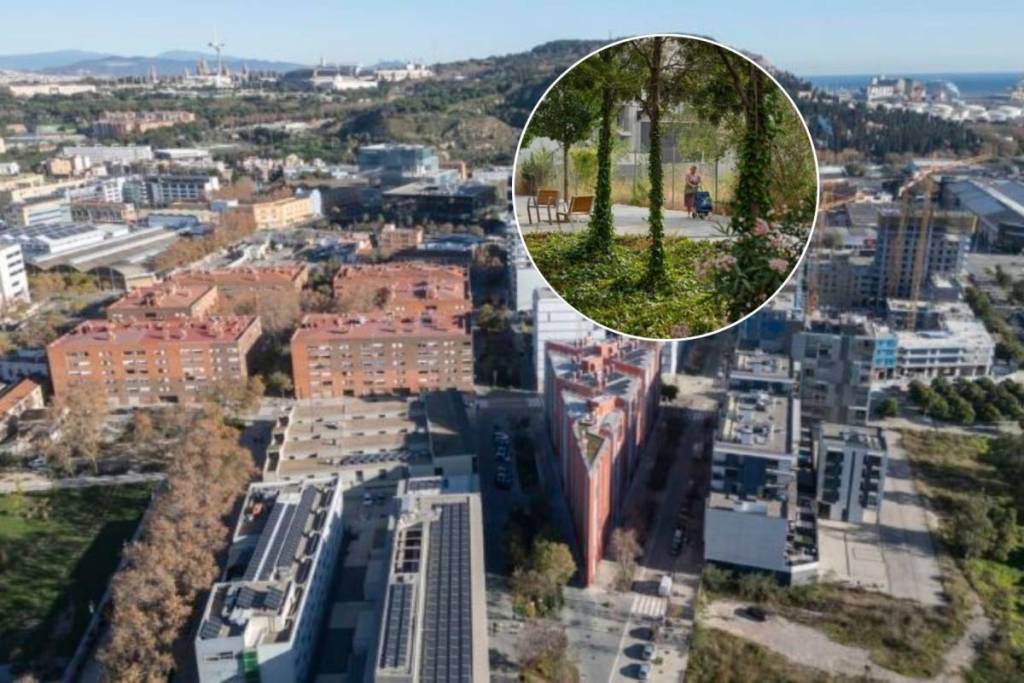 Como la Sagrera, pero con vistas a Montjuïc: el barrio de la Marina se reconvertirá con 12.000 viviendas nuevas, 30.000 vecinos y un paseo central como la Meridiana
