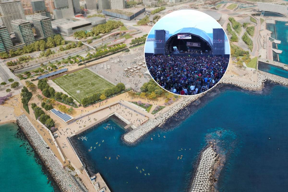 Goodbye to festivals at the Forum: Barcelona will ban all but one and create a "marine park" for residents