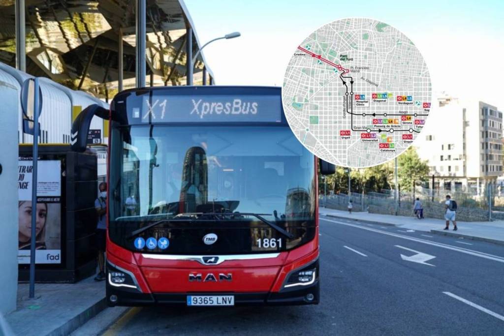 Barcelone prolonge cette ligne de bus express qui longe la Diagonal : itinéraire, nouveaux arrêts et date de mise en service