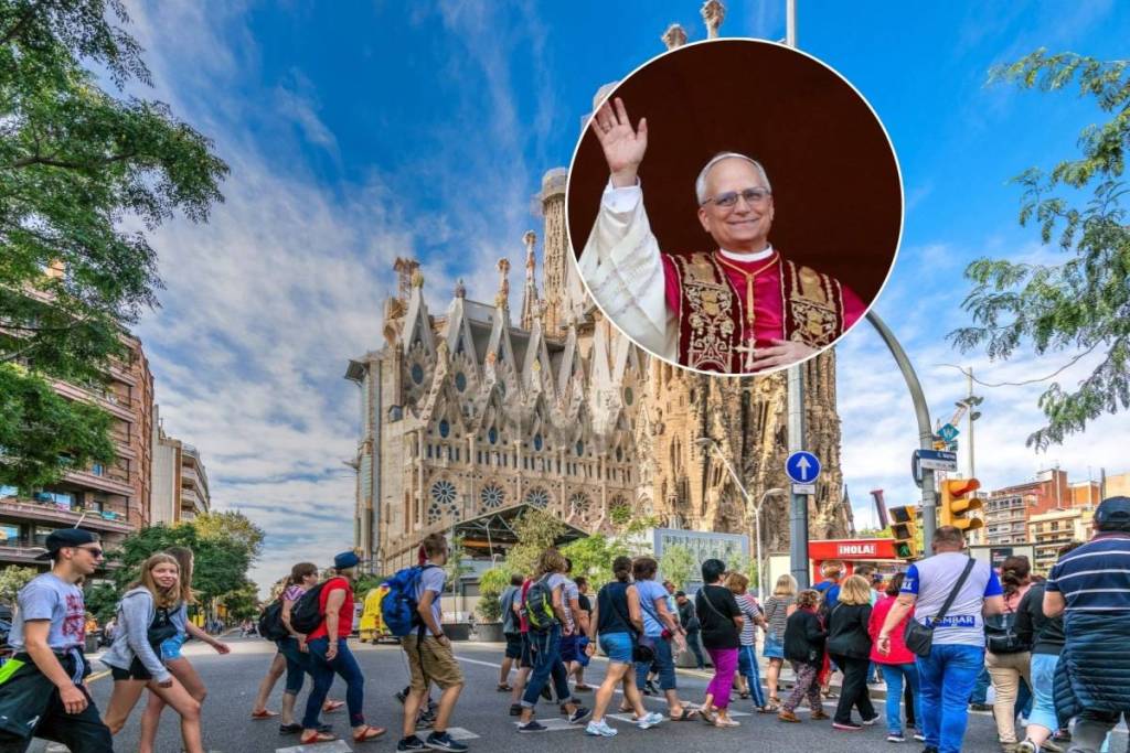 Controles de acceso a los vecinos de la Sagrada Familia por la visita del Papa Leon XVI a Barcelona: 12 horas con comprobaciones a los residentes en estas calles