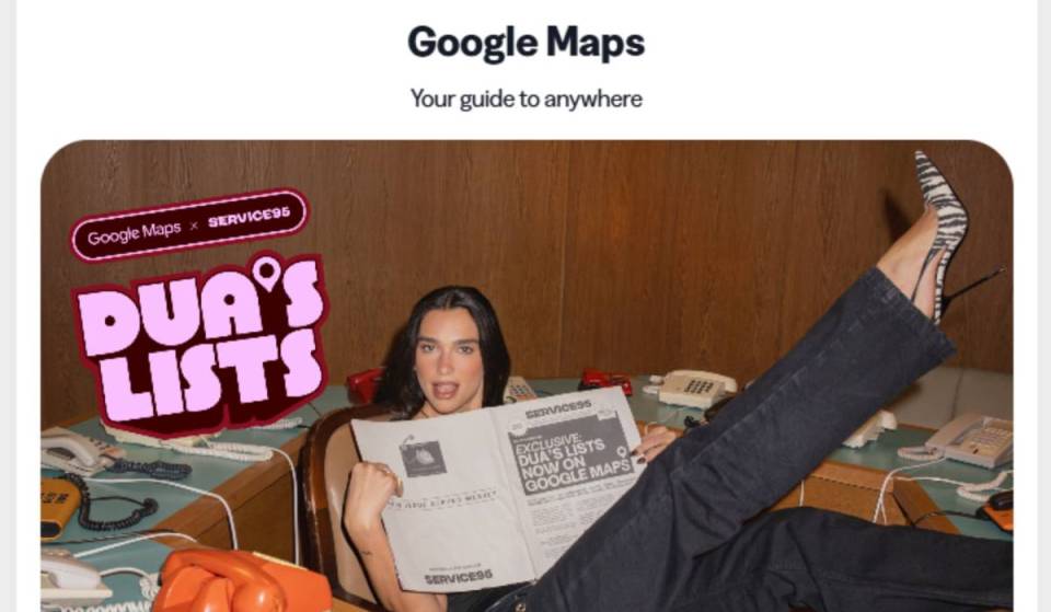 Die „Dua-Liste“: die persönliche Karte, die Dua Lipa mit ihren drei Lieblingsrestaurants und -bars in Barcelona geteilt hat