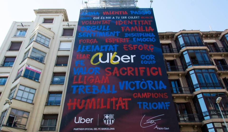 Barcelona continua a celebrar o título da Liga: a tua próxima viagem de Uber pode esconder uma surpresa