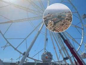 El mirador de 70 metros sobre el puerto que estrena Barcelona: una noria monumental con vistas a toda la costa