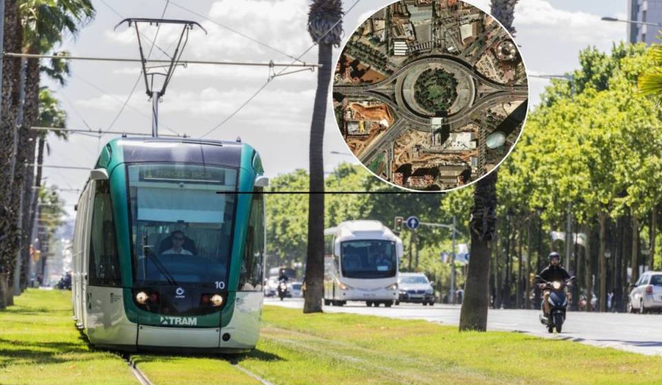 Le Trambesòs est complètement interrompu pendant plus de deux mois : le plan de remplacement par bus de Barcelone face à des travaux qui affecteront trois millions de trajets