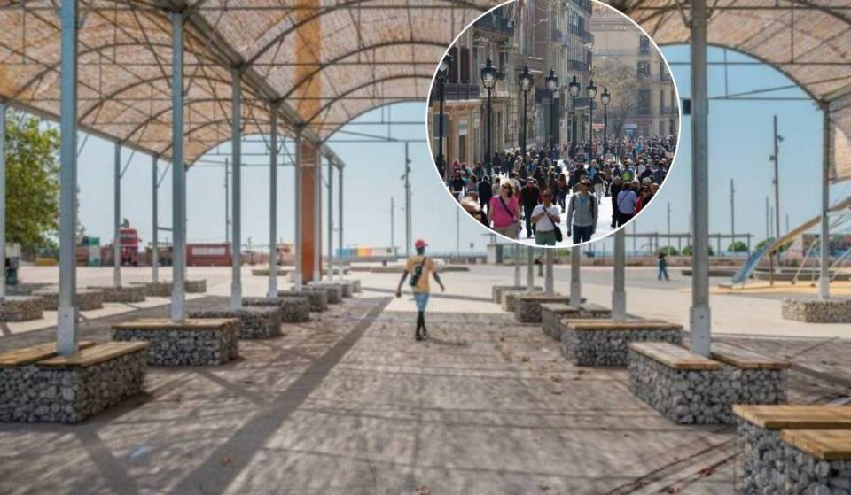 Adieu au soleil à Portal del Àngel : un auvent de 2 000 m² couvrira toute la promenade et sera également utilisé dans d’autres grands espaces du centre-ville