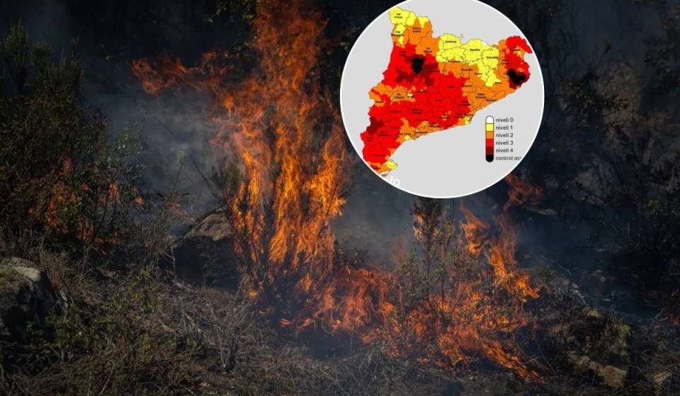Incendio a Les Gavarres: strade chiuse e situazione dell’incendio