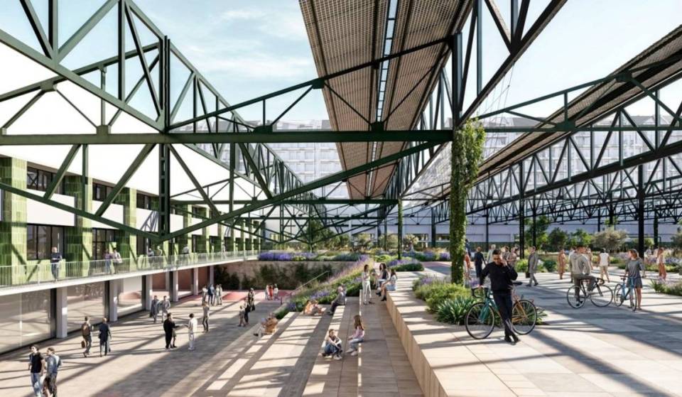 De fábrica de carros a bairro verde com 1 300 habitações: a fábrica da Mercedes vai tornar-se um refúgio verde com 185 000 m² de áreas pedonais
