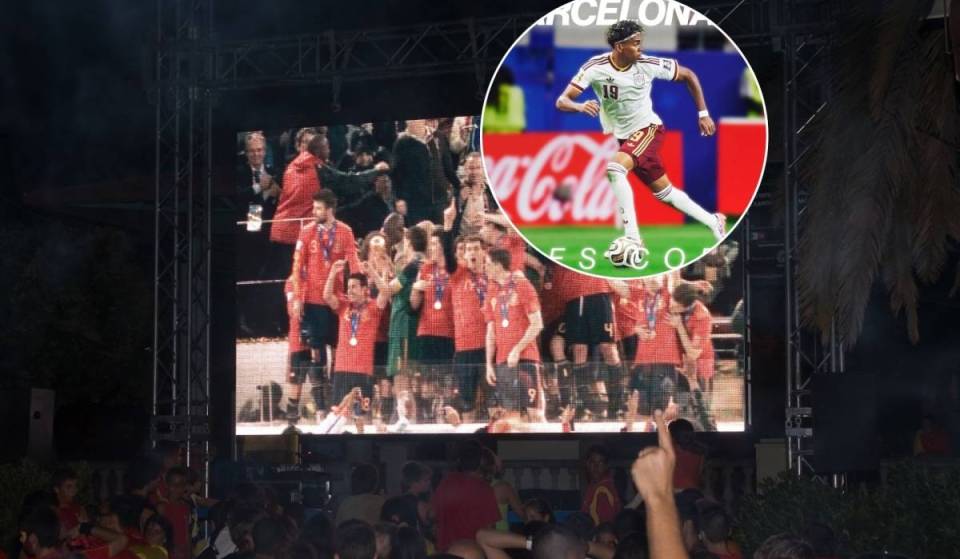 Giant Screen in Barcelona to Watch the World Cup Final: Games, Music, and an Outdoor Pre-Match Party in Les Corts