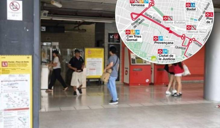 Addio alla linea rossa da Sants a l’Hospitalet fino a settembre: le 5 stazioni interessate da questo venerdì, date e alternative