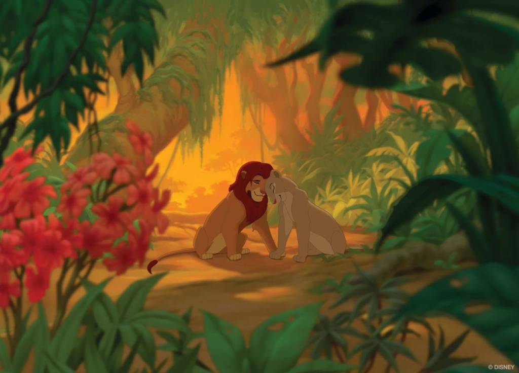 Fotogramma del film Disney “Il Re Leone”.