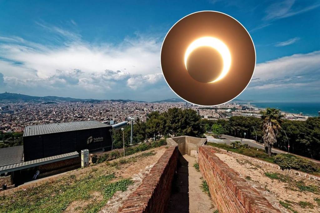 Per la prima volta dal 1905: il Castello di Montjuïc aprirà le porte per vedere l’eclissi solare totale il 12 agosto a Barcellona
