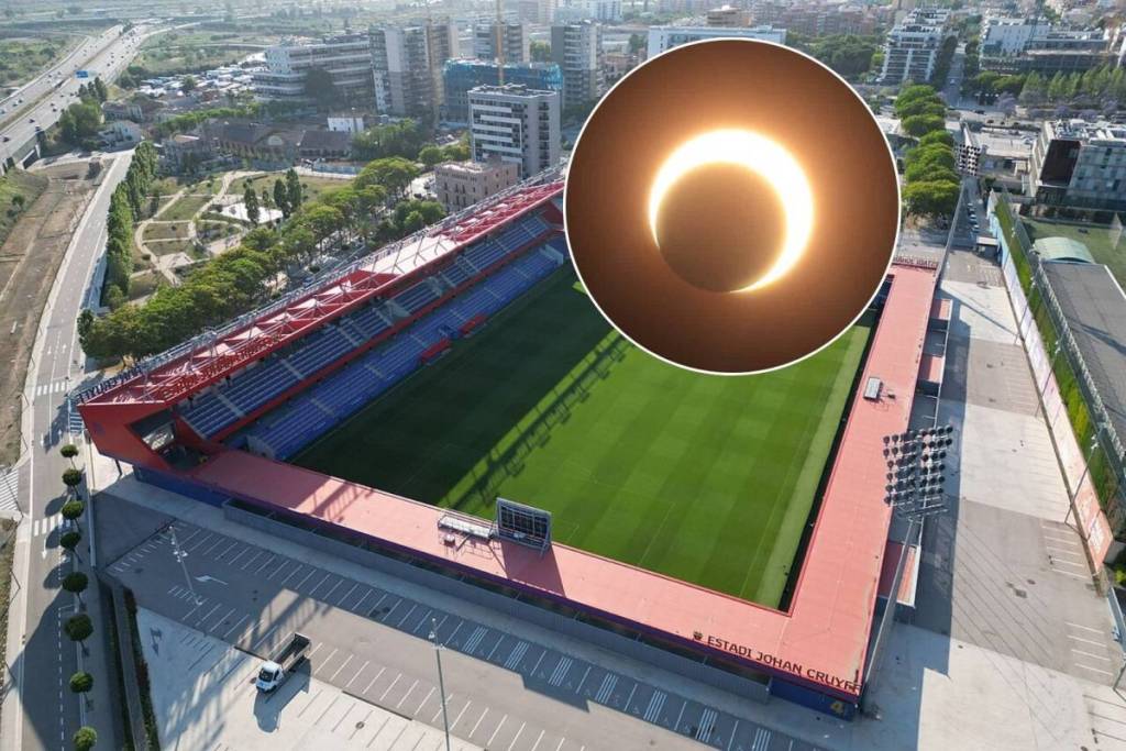 O jogo do Barça que vai ser disputado hoje durante o eclipse: vão distribuir óculos nas bancadas, há bilhetes a partir de 15 € e as jogadoras têm proibido de olhar para o céu