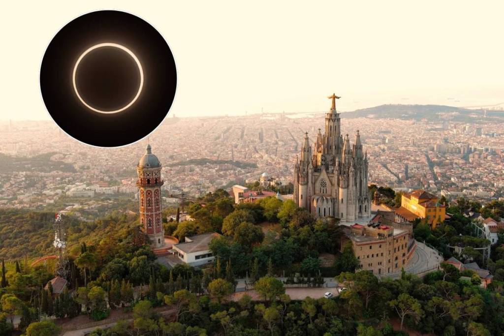 No es un eclipse solar: el próximo eclipse con «anillo de fuego» de 6 minutos que se verá en Barcelona tras más de 20 años