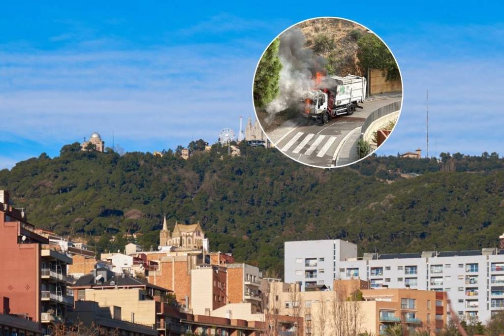 Incendio a Collserola: isolati i quartieri di Torre Baró e Canyelles