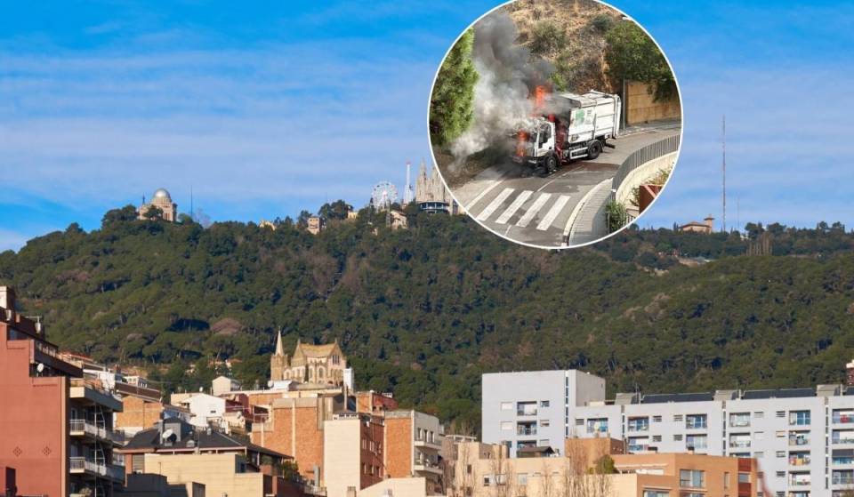 Incendio a Collserola: isolati i quartieri di Torre Baró e Canyelles