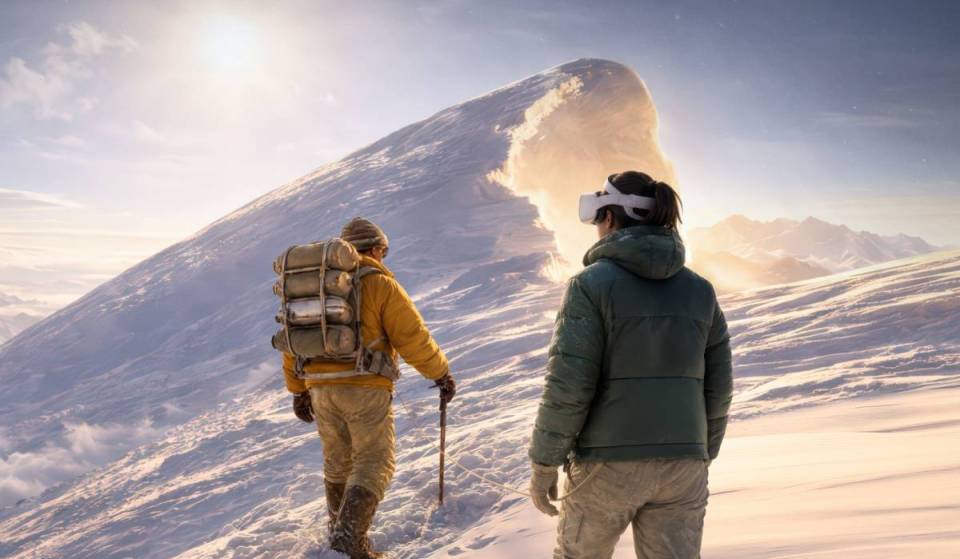 To climb Everest, all you’ll have to do is go up to the dome at Las Arenas: that’s what this new immersive experience—which is competing at the Venice Film Festival and is about to arrive in Barcelona—will be like.
