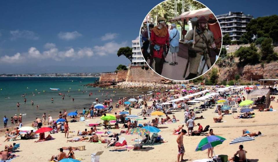La cittadina balneare con la fiera medievale che questo fine settimana fa rivivere il viaggio di Jaume I: quattro giorni di mercato e fuochi d’artificio