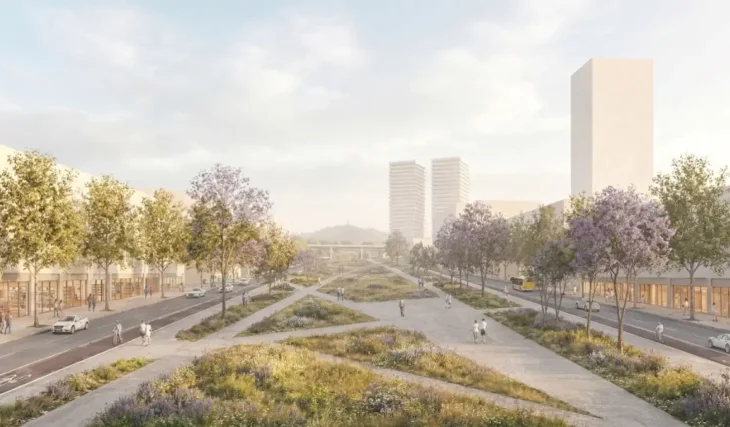 Será un nuevo barrio al final de la Diagonal: 70 hectáreas, más de 1000 pisos nuevos y tres parques entre L’Hospitalet y Barcelona