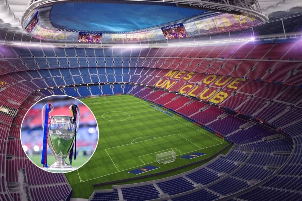 Oficial: La final de la Champions de 2029 se jugará en Barcelona