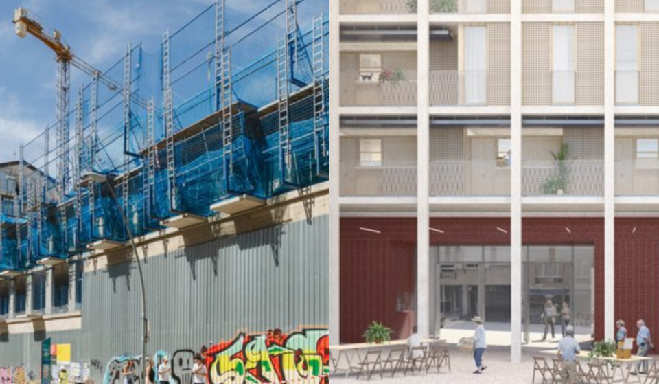 83 public housing units, senior care, an auditorium, and even an urban garden: Barcelona is launching the construction of a massive community center in the heart of the Gràcia neighborhood