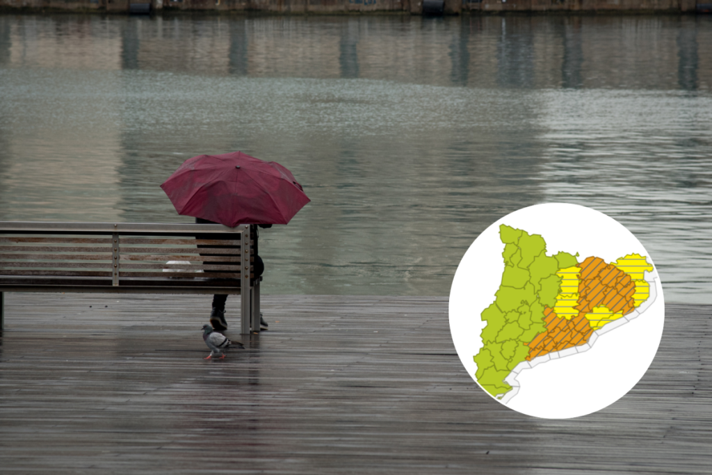 Orange alert for heavy rain and hail in Barcelona and much of Catalonia: the INUNCAT emergency plan is activated