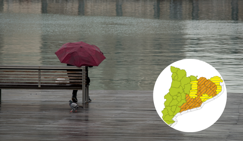 Orange alert for heavy rain and hail in Barcelona and much of Catalonia: the INUNCAT emergency plan is activated