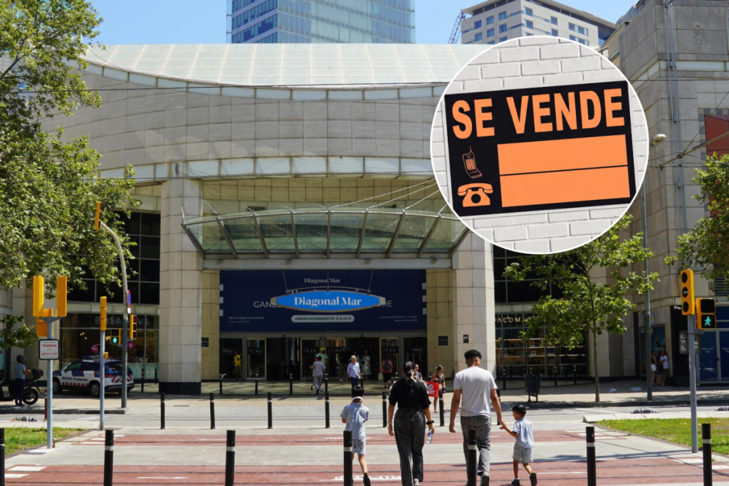 “For sale for 500 million”: Deutsche Bank is selling off Barcelona’s legendary Diagonal Mar shopping center