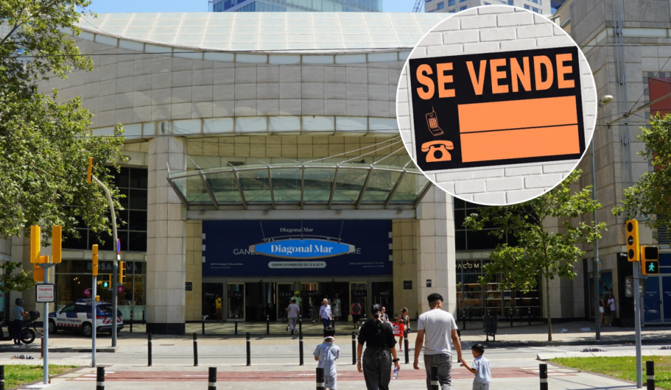 “For sale for 500 million”: Deutsche Bank is selling off Barcelona’s legendary Diagonal Mar shopping center