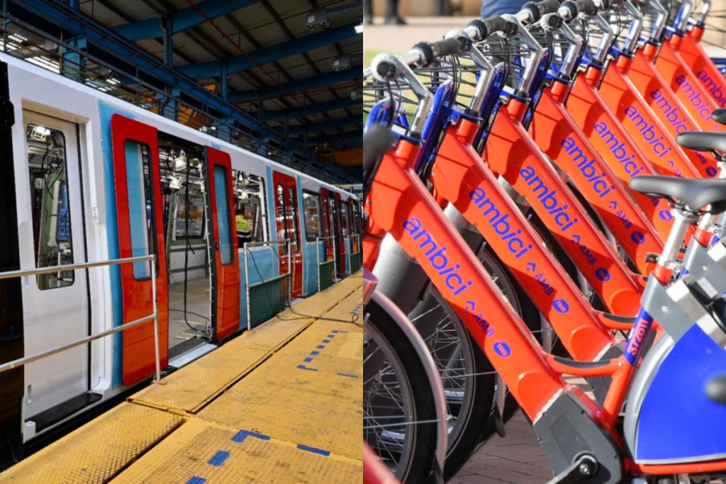 Mobility Week in Barcelona: 2,000 free bicycles, an extension of the X1 bus line, traffic closures, and tours of Gaudí Station