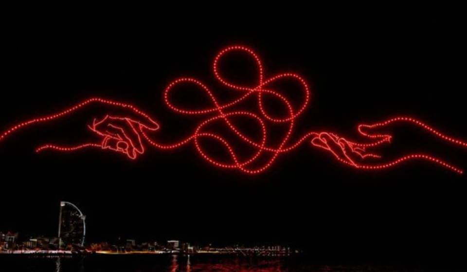 750 drones will light up Barcelona in the largest aerial show in the history of La Mercè: date, time, and location