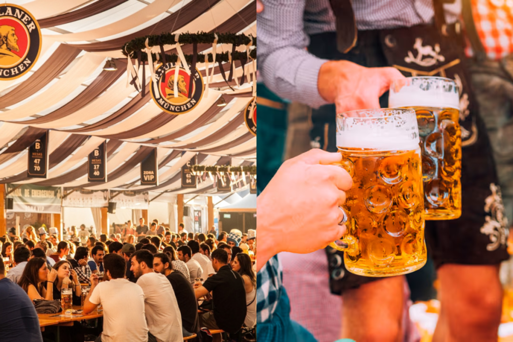 El «Oktoberfest a la catalana» llega a Barcelona: jarras de 1 litro de cerveza, comida alemana y entrada gratis al mediodía en Fira Gran Via