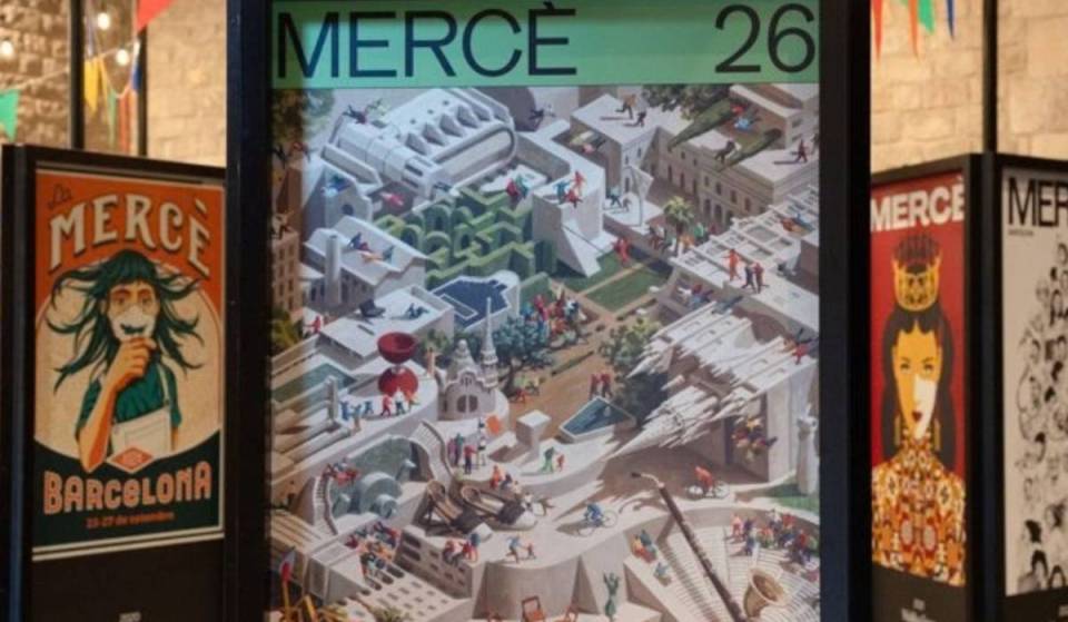 Solo hasta el 12 de octubre y con entrada gratis: la exposición que recorre la historia de Barcelona a través de los carteles de La Mercè