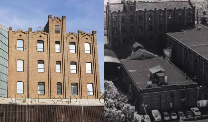 Im Jahr 1908 produzierte diese Fabrik in Barcelona bis zu 36 % des Mehls in Katalonien; heute stehen ihre alten Maschinen Seite an Seite mit einem Kulturzentrum