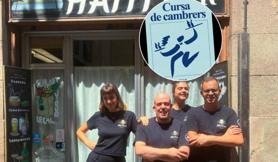 Barcelona revives its historic “Waiters’ Race”: the Gastronomic Olympics held at the bar tucked away in a theater in the Born district