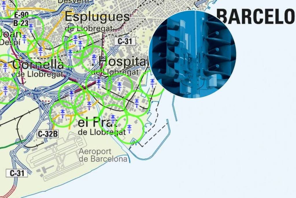 Mapa calle a calle del simulacro de riesgo químico para un millón de personas del lunes en Catalunya: donde están las 119 sirenas que sonarán