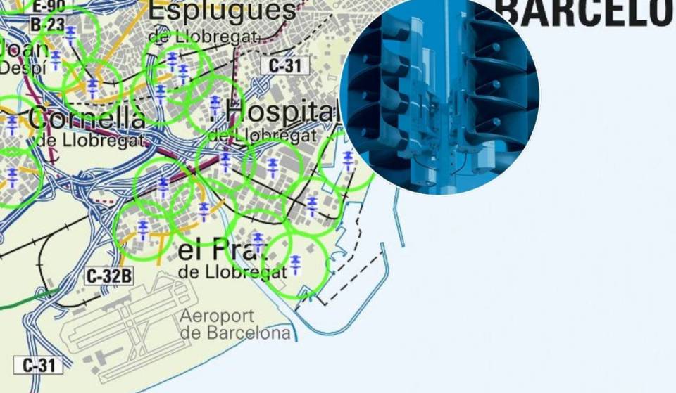Mapa calle a calle del simulacro de riesgo químico para un millón de personas del lunes en Catalunya: donde están las 119 sirenas que sonarán