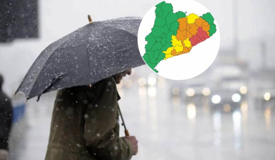Red Alert in Catalonia Due to the DANA This Weekend: Rainfall of Up to 300 l/m² and Dropping Temperatures on Saturday and Sunday