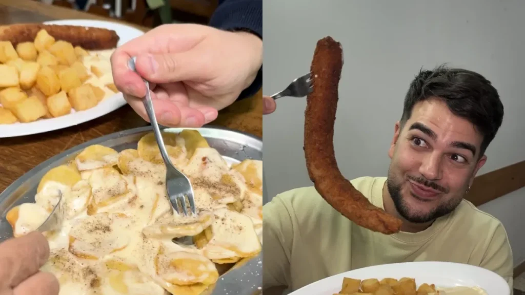 El Bar El Sueño de L’Hospitalet lleva más de 30 años sirviendo medias raciones gigantes: come tapas, cochinillo y un enorme flamenquín por 14 euros