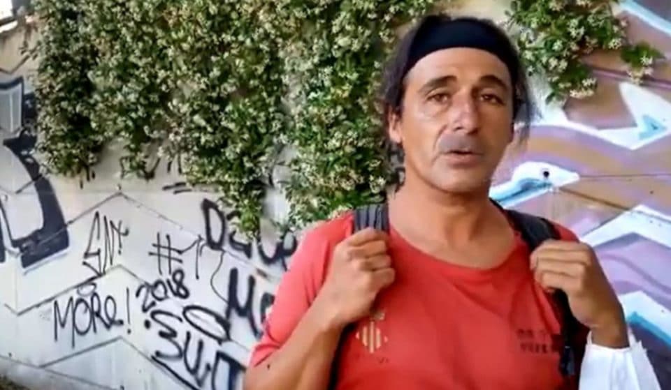 Joaquín Carmona, el famoso tuitero de atletismo, es un sintecho de Zamudio