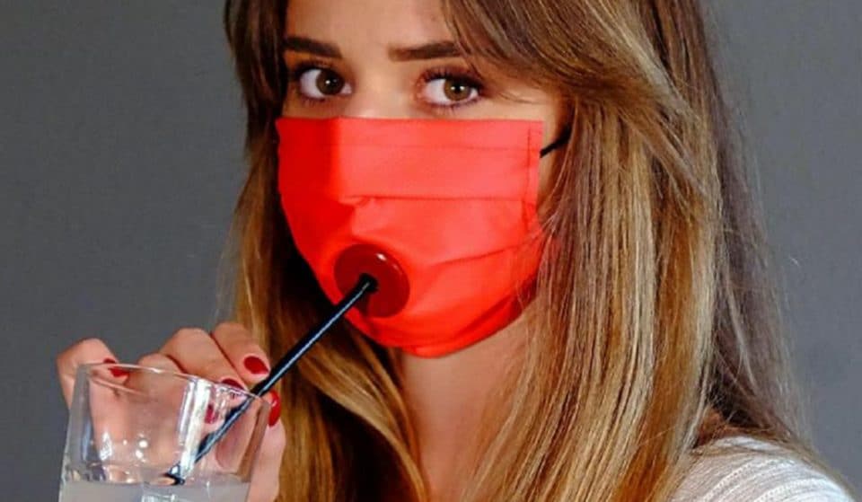 Drinksafe: ahora puedes beber sin quitarte la mascarilla