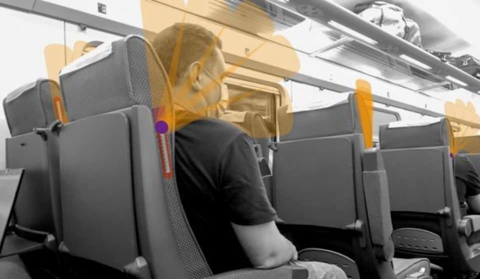«Abanicovid»: el invento para separar los asientos de trenes, cines o teatros