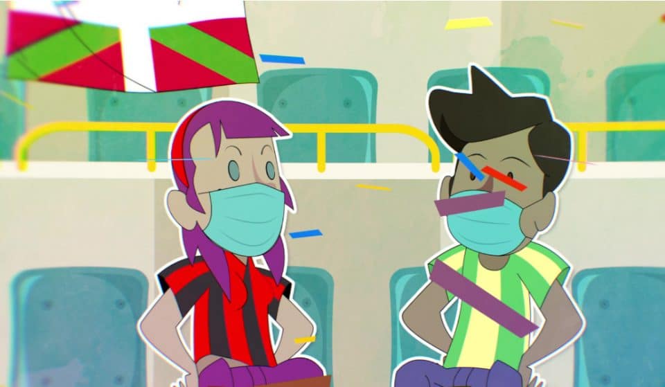Crean una campaña para concienciar sobre el uso de la mascarilla en la juventud vasca