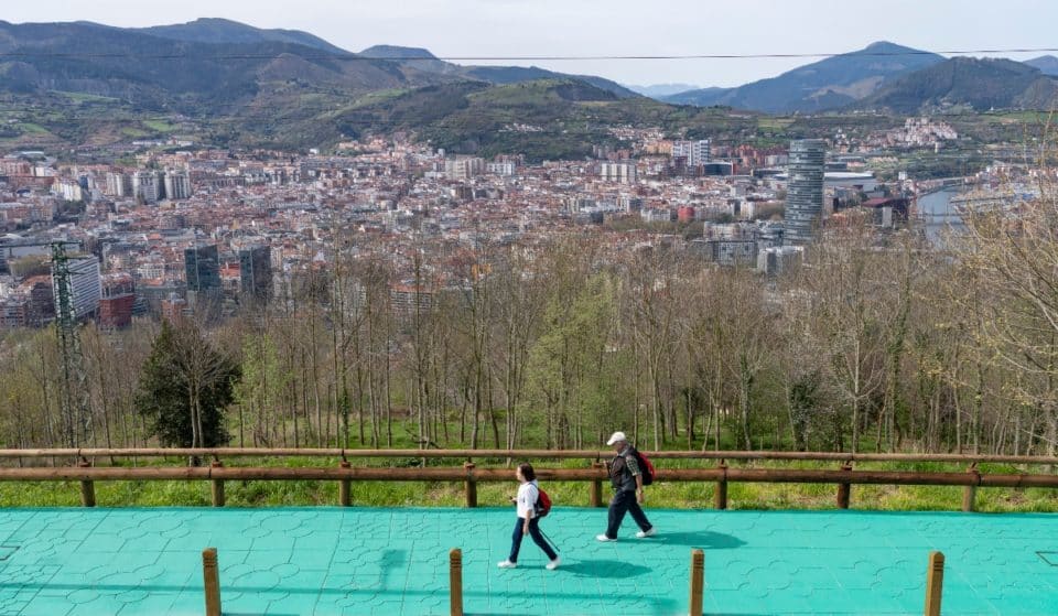 Así es el Paseo Mirador de Artxanda que se acaba de estrenar en Bilbao