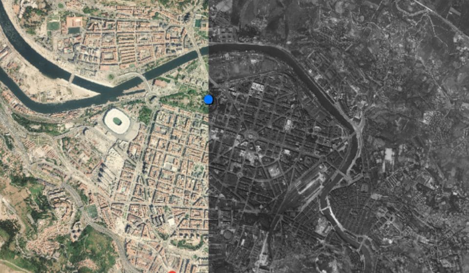 Con esta herramienta podrás ver la evolución urbanística de Bilbao