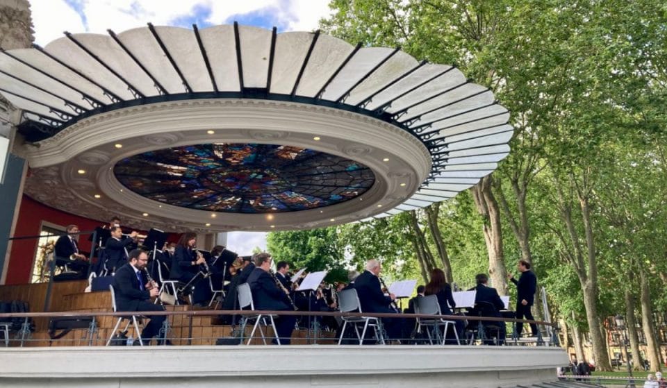 «Tardeos musicales»: conciertos de la Banda Municipal de Bilbao en el Kiosko del Arenal