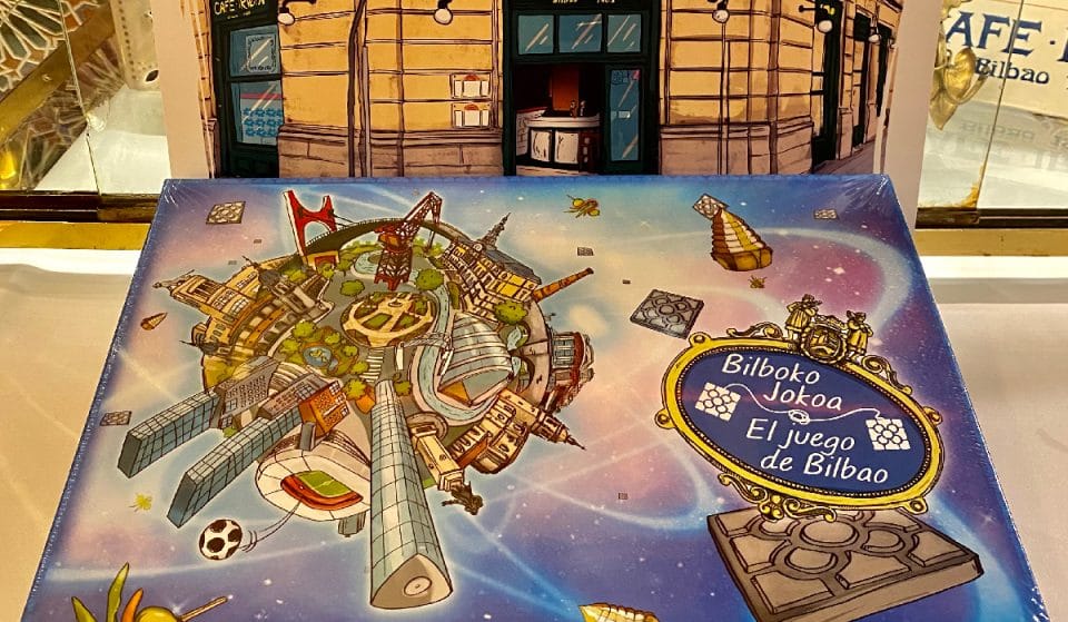 «El Juego de Bilbao»: el pasatiempos que traslada la Villa y sus comercios al tablero